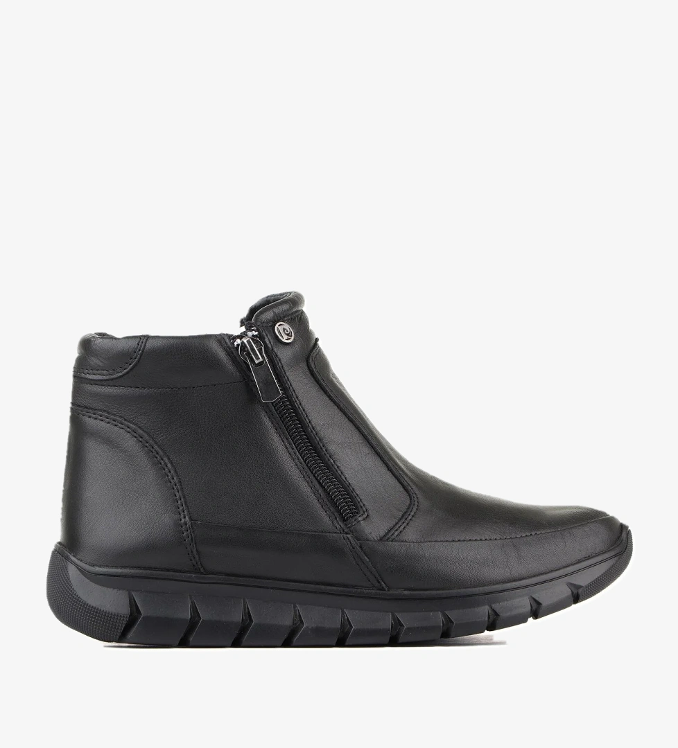 Pierre Cardin 54337 Hakiki Deri Fermuarlı Kadın Bot model görseli