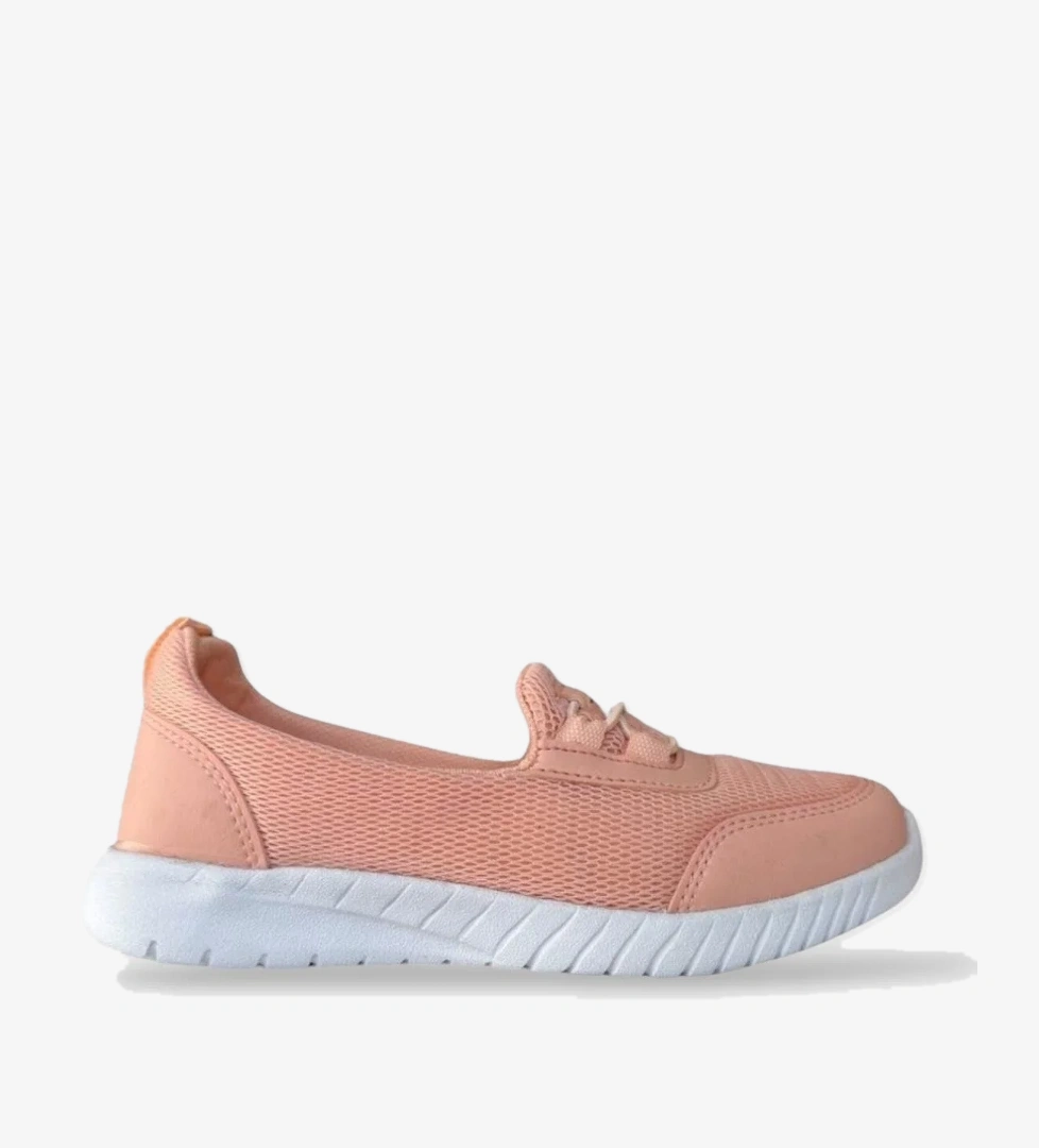 Akıllı Bağcıklı Çocuk Babet Ayakkabı PUDRA-SU YEŞİLİ