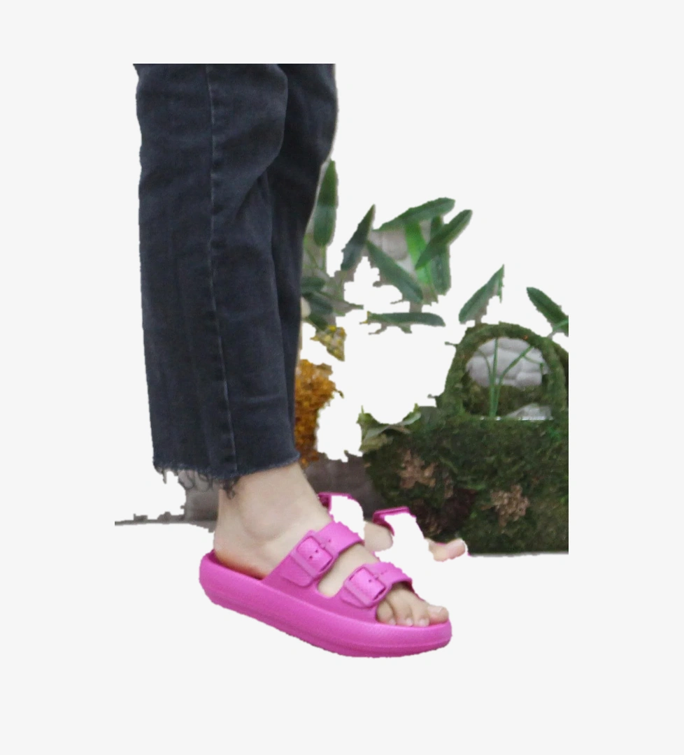 EZ0095 Plaj Deniz Havuz Terliği Hafif Rahat Esnek Kadın Terlik