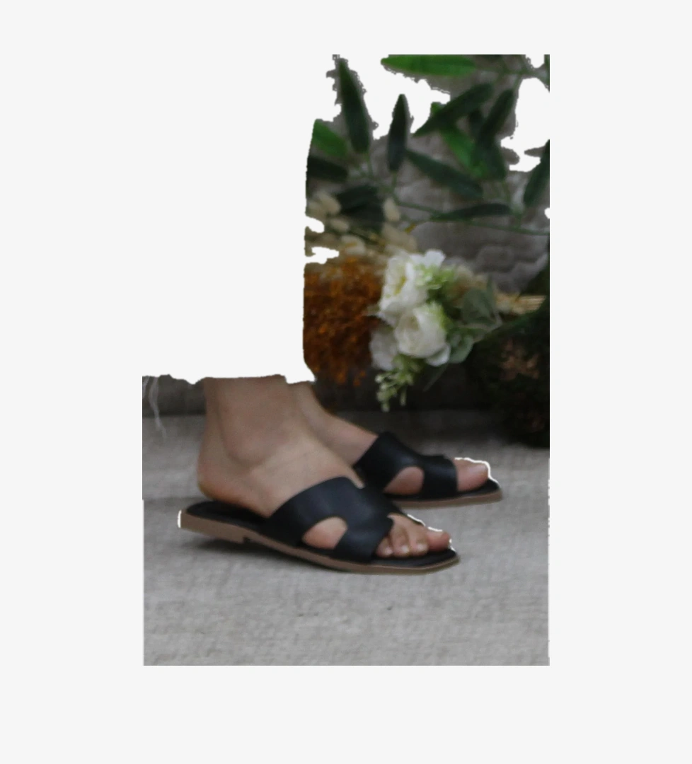 Fort 3563 Siyah Zarif Şık Günlük Terlik Ev Terliği Kadın Terlik model görseli