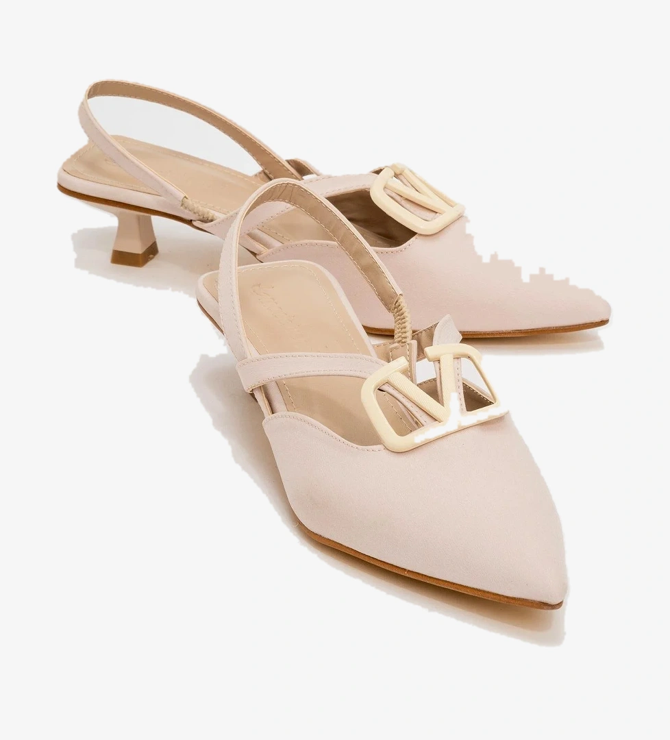 Kadın Topuklu Sandalet TEN ZRA