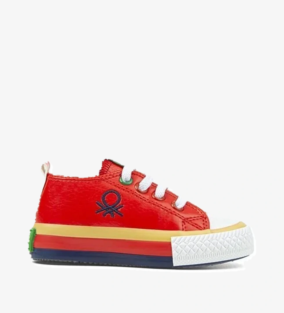Benetton Renkli Tabanlı Çocuk Sneakers model görseli