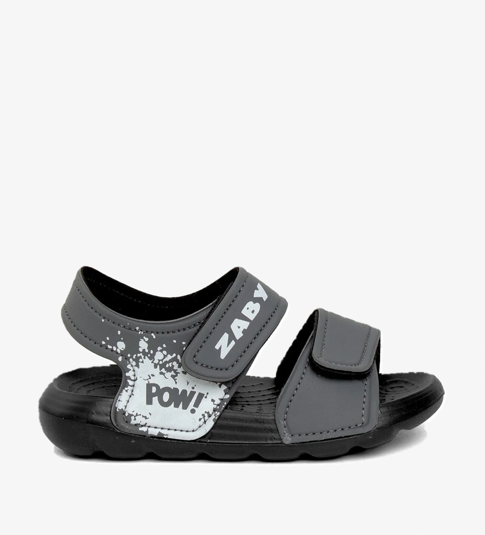 Elit OTT5000 Patik Erkek Çocuk Düz Sandalet Füme