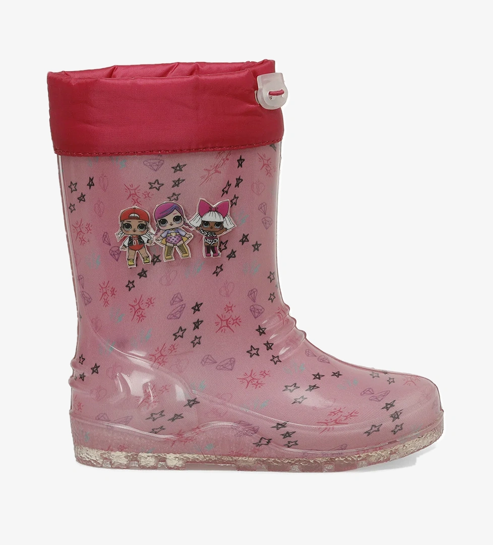 ASTA.P4PR Fuşya Kız Çocuk Yağmur Çizmesi - Görsel 1