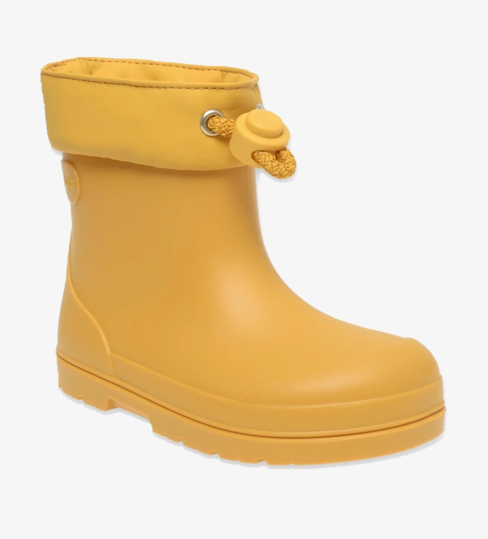 W10305K Mendi Yağmur Sarı Çocuk Çizme