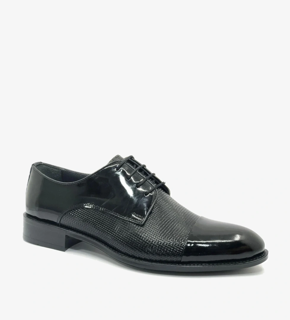 Berlino 651 Bağcıklı Hakiki Deri Neolit Erkek Klasik Ayakkabı model görseli