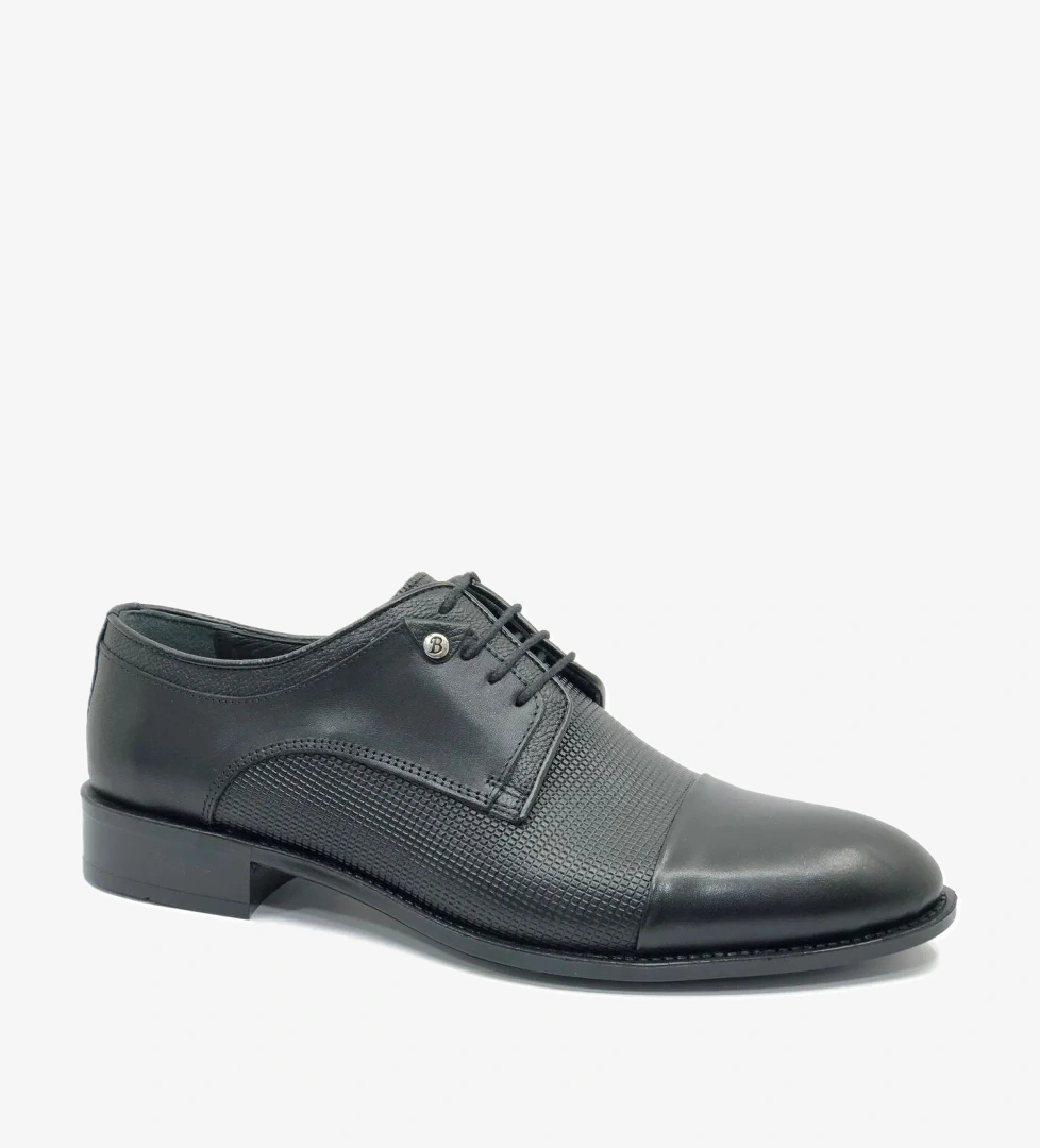 651 Bağcıklı Hakiki Deri Neolit Erkek Klasik Ayakkabı