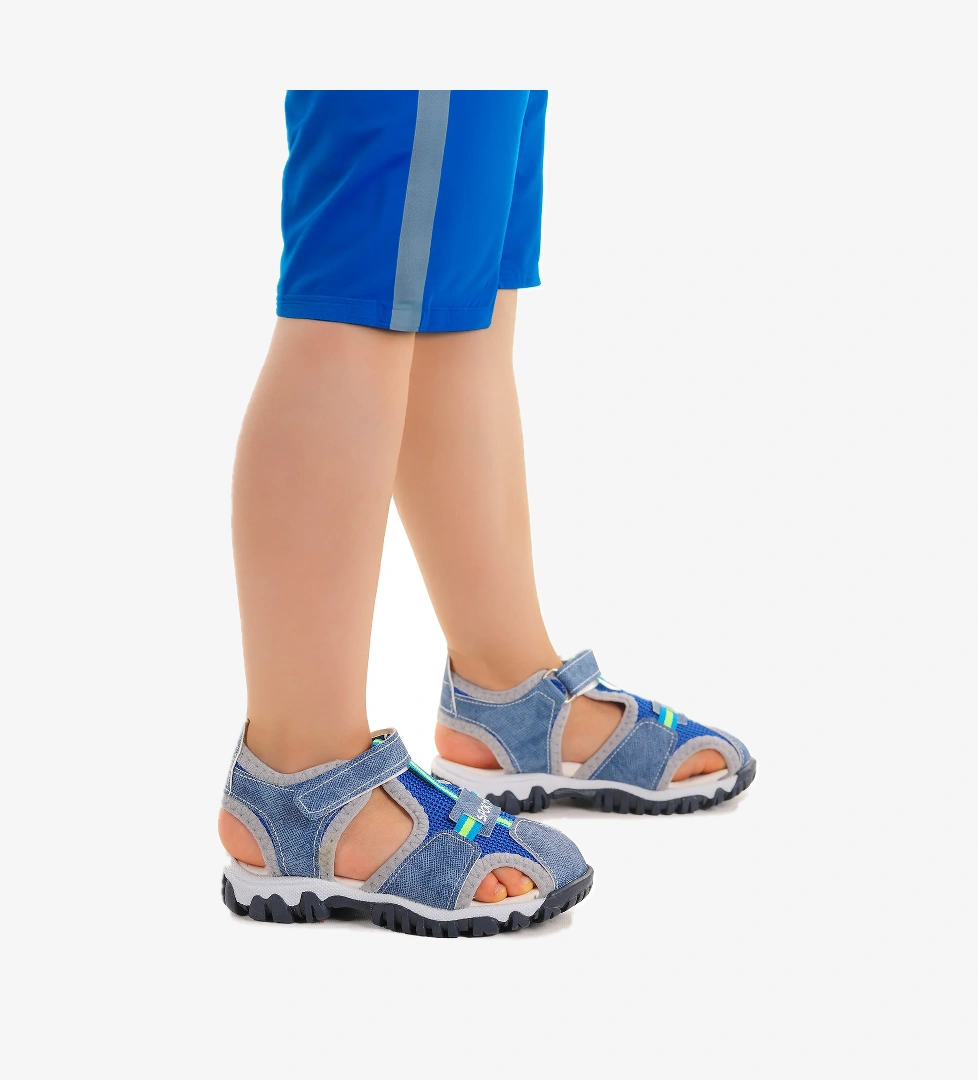 Erkek Bebek Sandalet Arz 2399 Kot Mavi