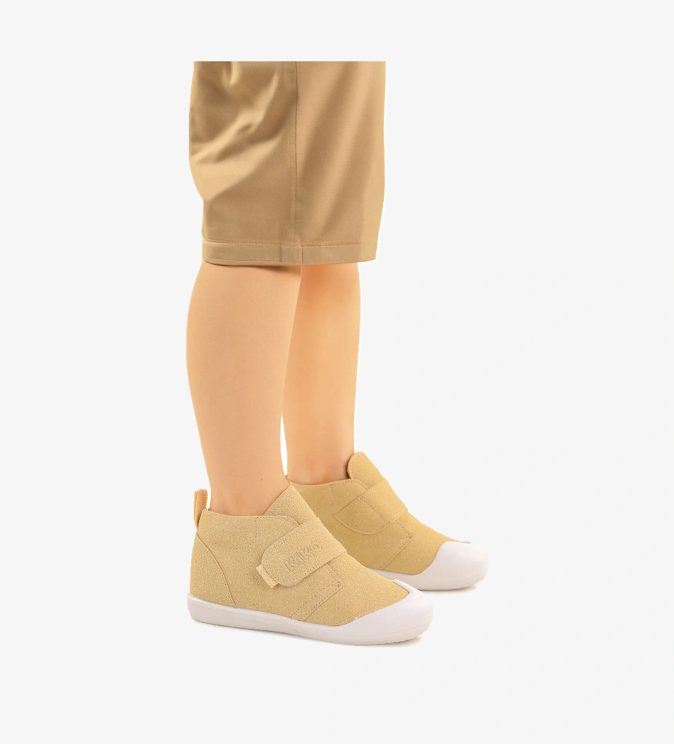 Winnie İlk Adım Cırtlı Erkek Bebek Günlük Bot Ayakkabı Kum - Görsel 1