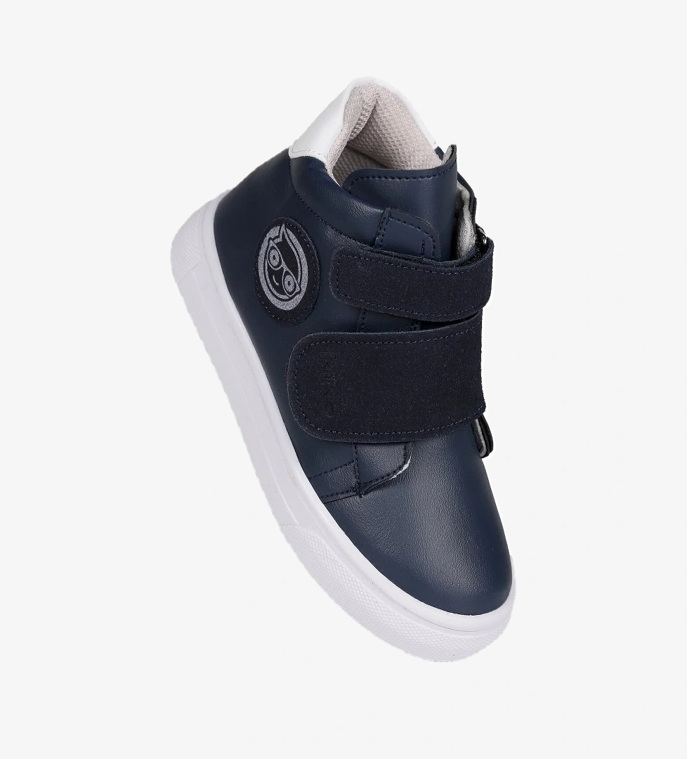 Coyote Cırtlı Erkek Bebek Günlük Bot Ayakkabı Lacivert