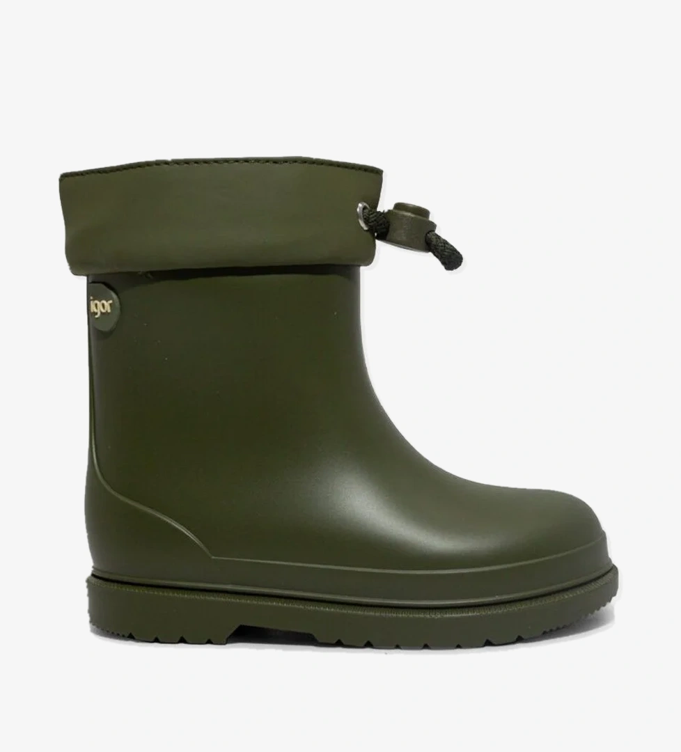 Unisex Çocuk Yağmur Çizmesi W10257 KAKİ