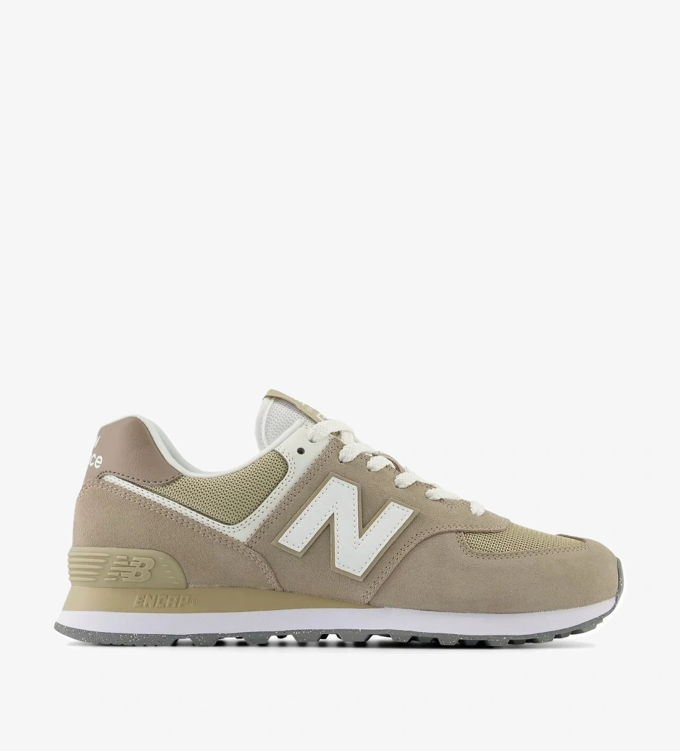 New Balance New U574esf Unisex Balance Spor Günlük 574 Ayakkabı Krem Modeli Koleksiyonu model görseli