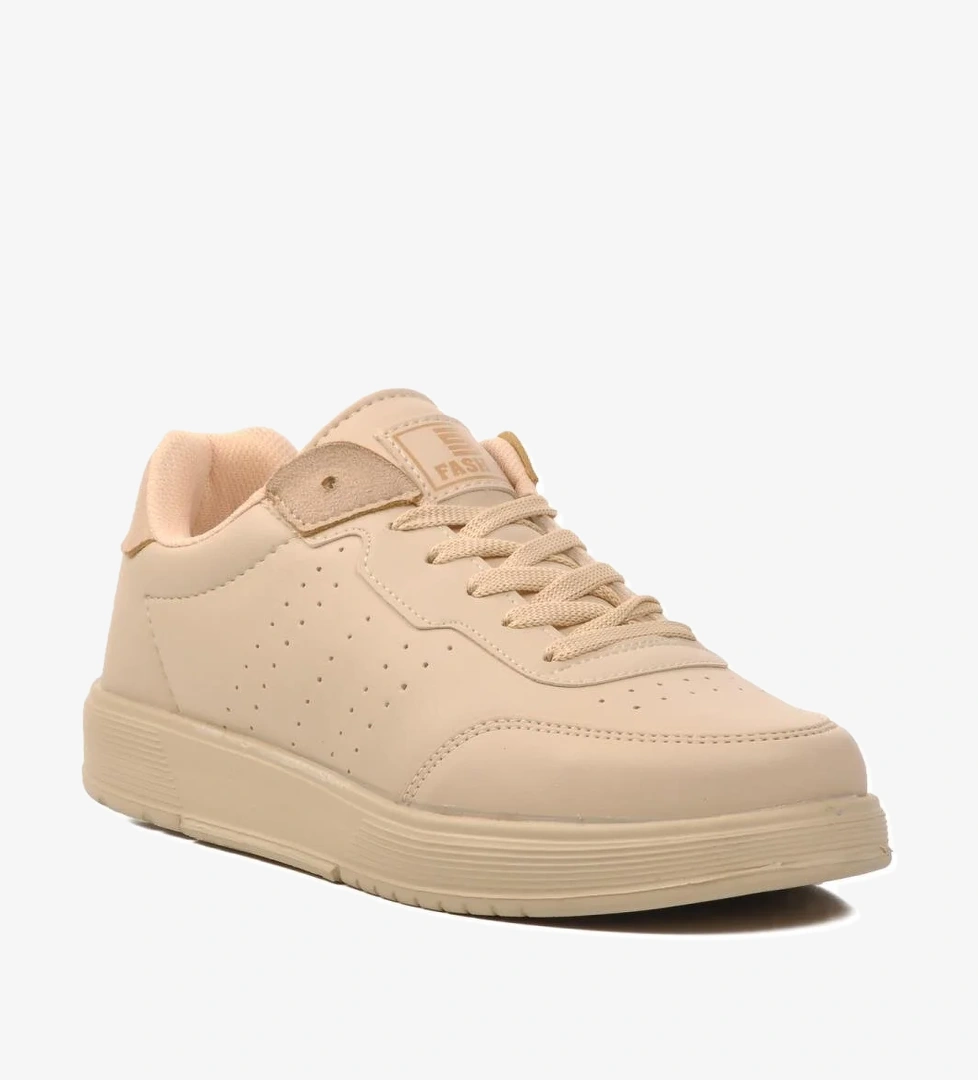 158 Ekru Kadın Spor Ayakkabı