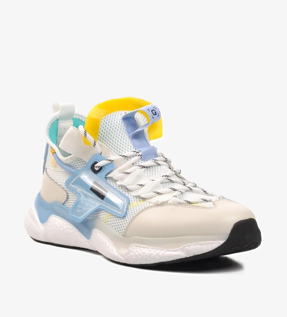 Guja 24y566-1 Beyaz Siyah Erkek Sneaker model görseli