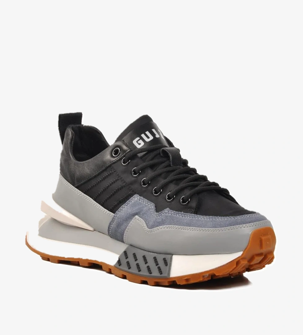 24Y544 Siyah Erkek Spor Ayakkabı