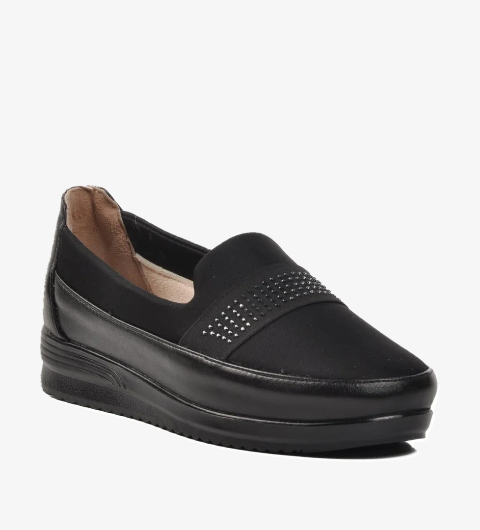 216 Siyah Kadın Günlük Ayakkabı