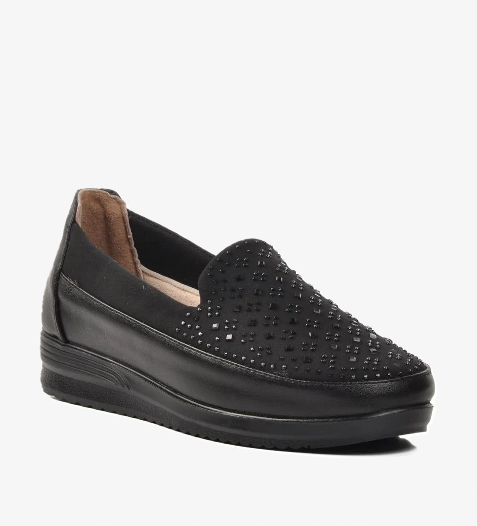 215 Siyah Kadın Günlük Ayakkabı