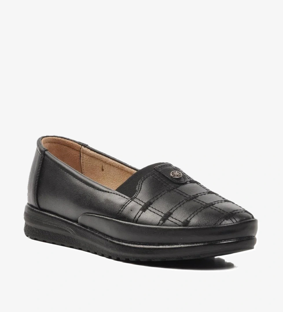 186 Siyah Kadın Günlük Ayakkabı