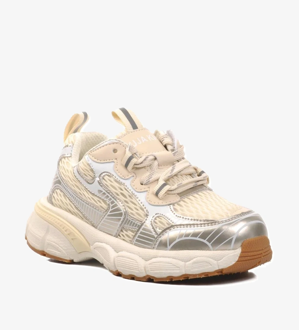 24Y651-F Bej Çocuk Spor Ayakkabı