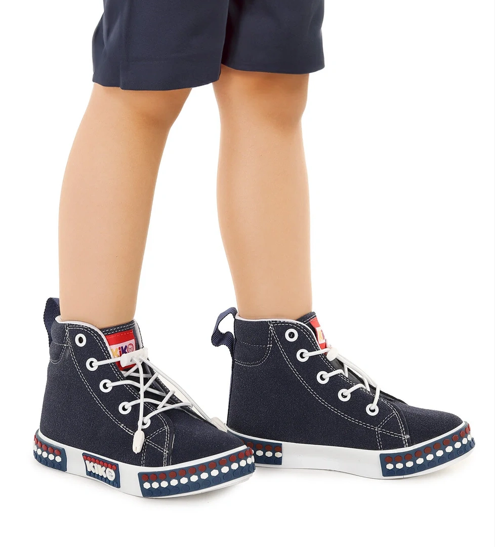 Gamel Günlük Lastikli Erkek Bebek Bot Ayakkabı Lacivert - Görsel 1