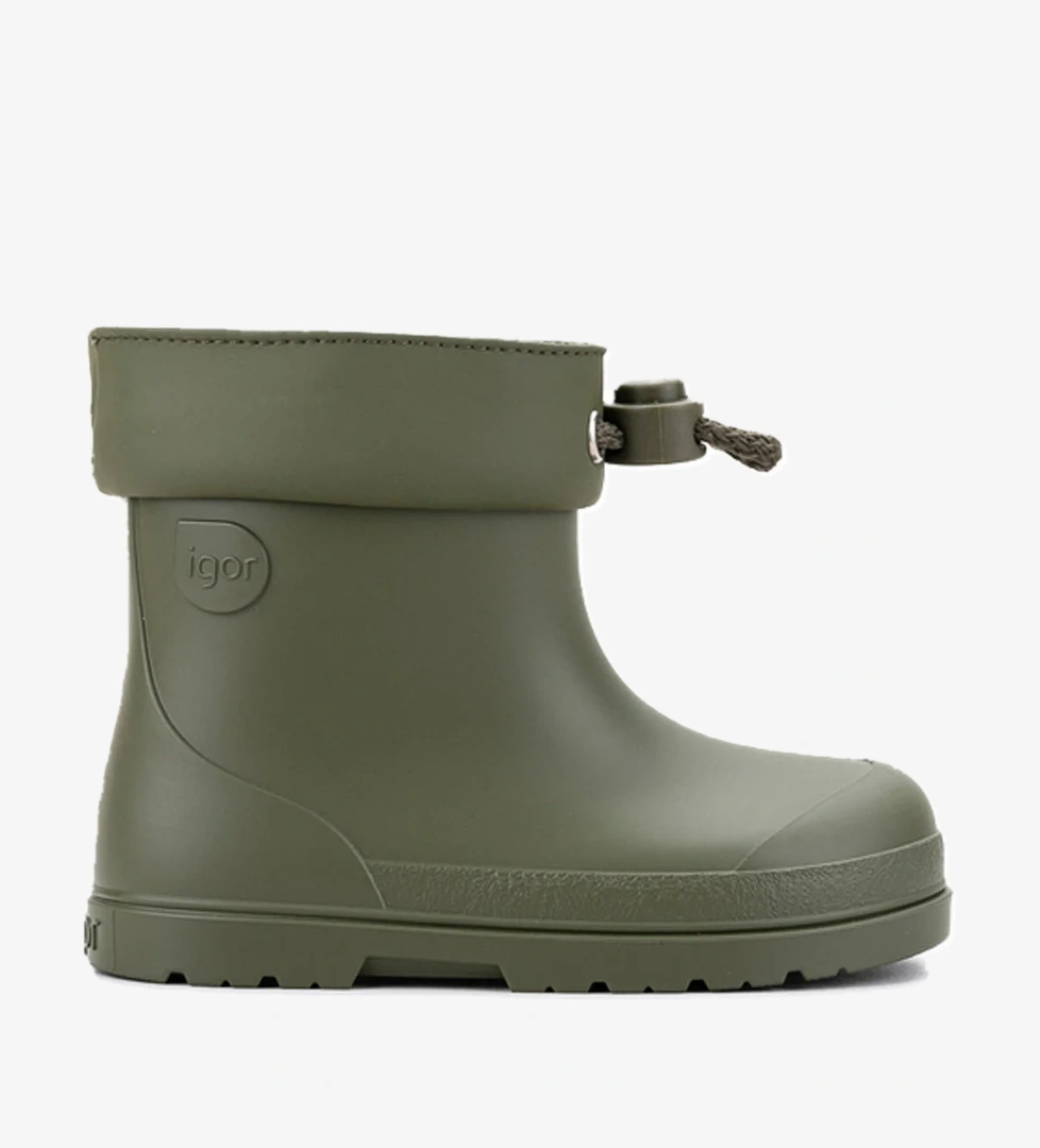 W10305 MENDI Haki Erkek Çocuk Yağmur Çizmesi - Görsel 1