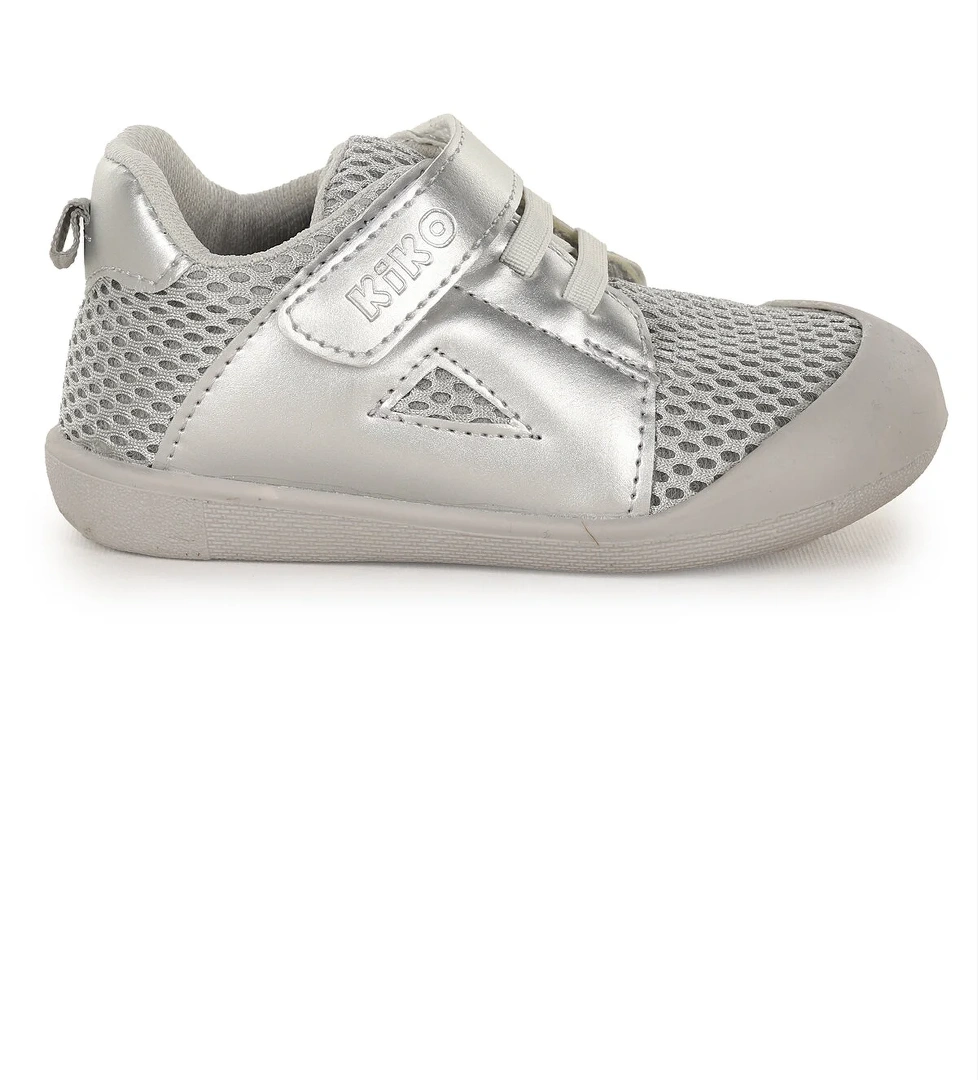 Puppies Cırtlı Erkek Bebek İlk Adım Ortopedik Günlük Ayakkabı Gri