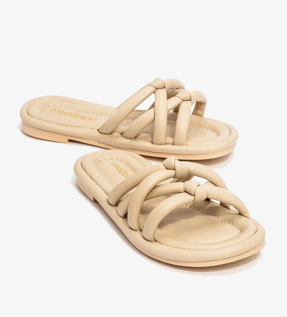 2 Boğumlu Kadın Terlik BEJ