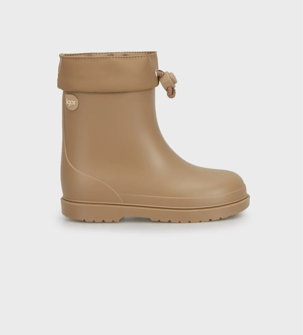 Unisex Çocuk Yağmur Çizmesi W10257 KAHVE