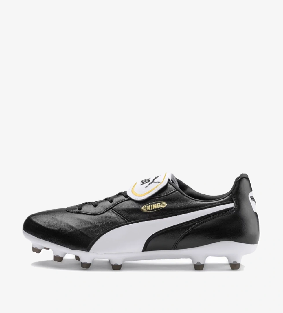 KING PRO Erkek Futbol Ayakkabı Siyah / Beyaz - Görsel 1