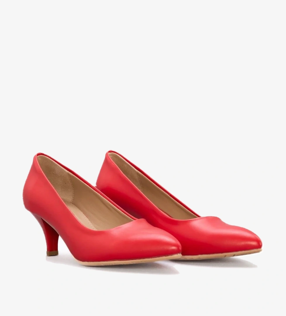 Nish Exclusive 324 Kadın Deri Klasik Stiletto