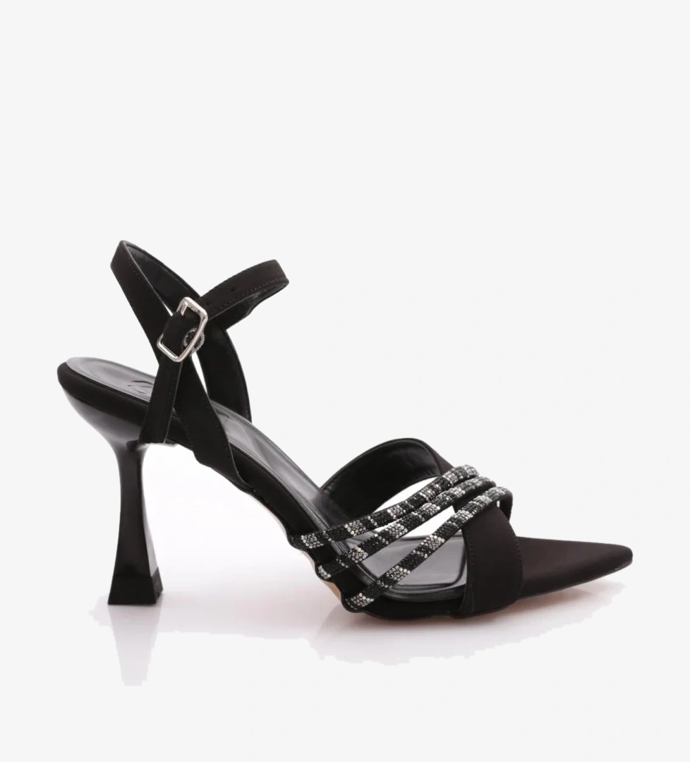 Dgn Pm161-K110 Kadin Bilekten Bağlamali Topuklu Ayakkabi model görseli