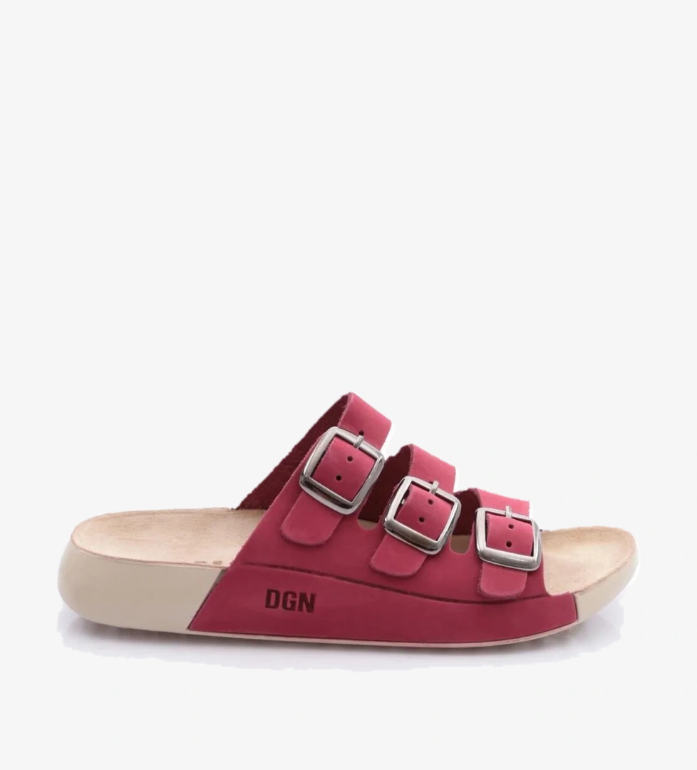 P29 Kadin Tokali Üç Bantli Terlik - Görsel 1