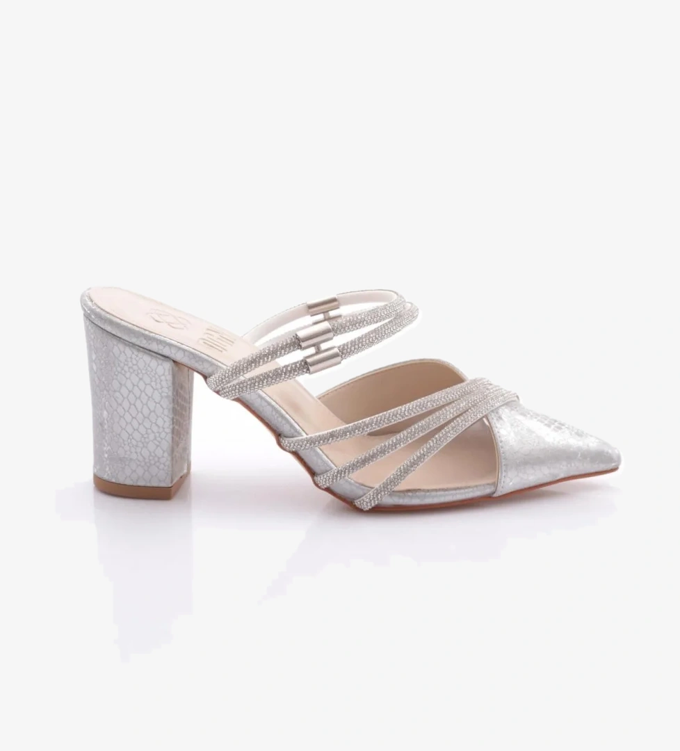 Pm309-K305 Kadin Bilekten Geçirmeli Topuklu Abiye Ayakakbi