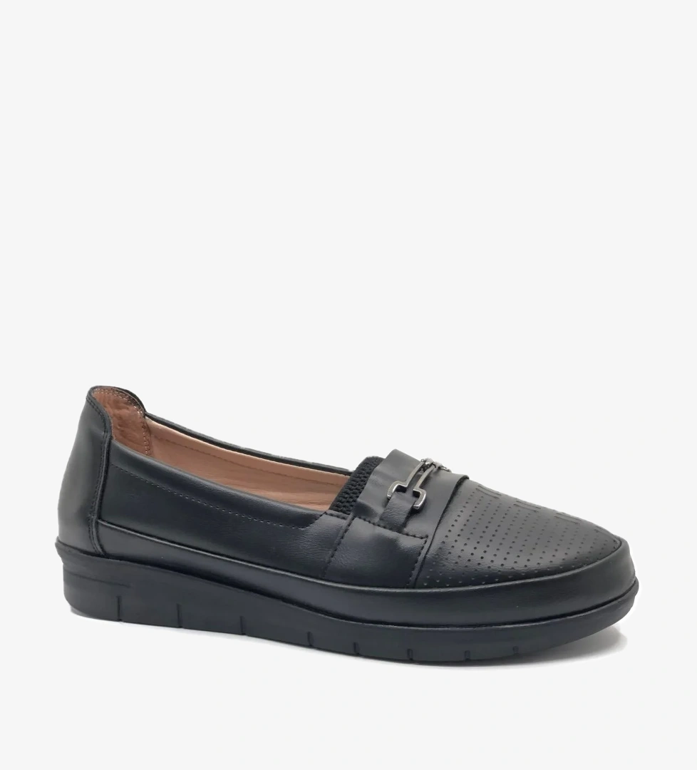 Berfi̇lla Berfilla Dr.Tavsiyeli İçi %100 Deri Anne Kadın Babet Ayakkabı model görseli