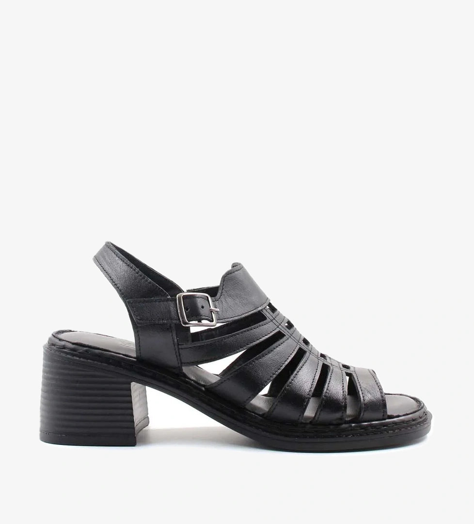 Fast Step Hakiki Deri Kadın Dolgu Topuk Sandalet 621za937l model görseli