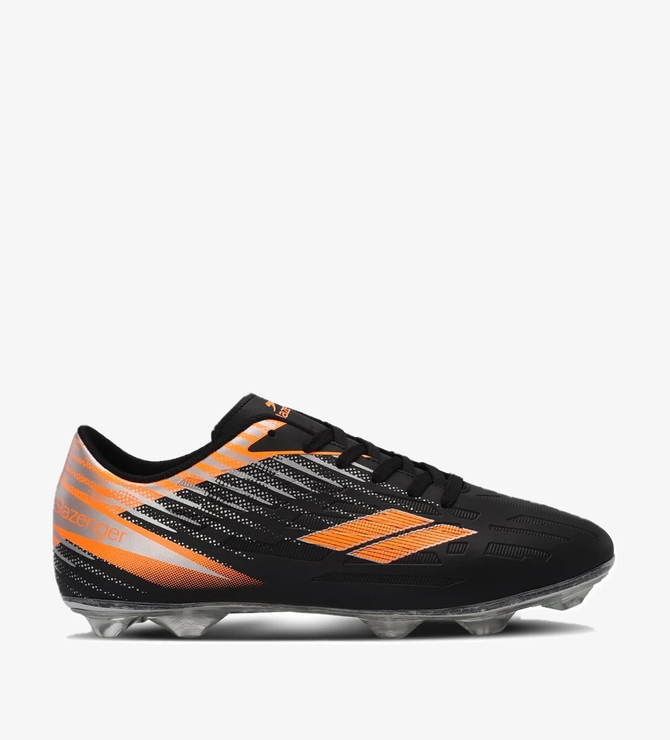 CAMBLY Erkek Futbol Ayakkabı Siyah / Turuncu