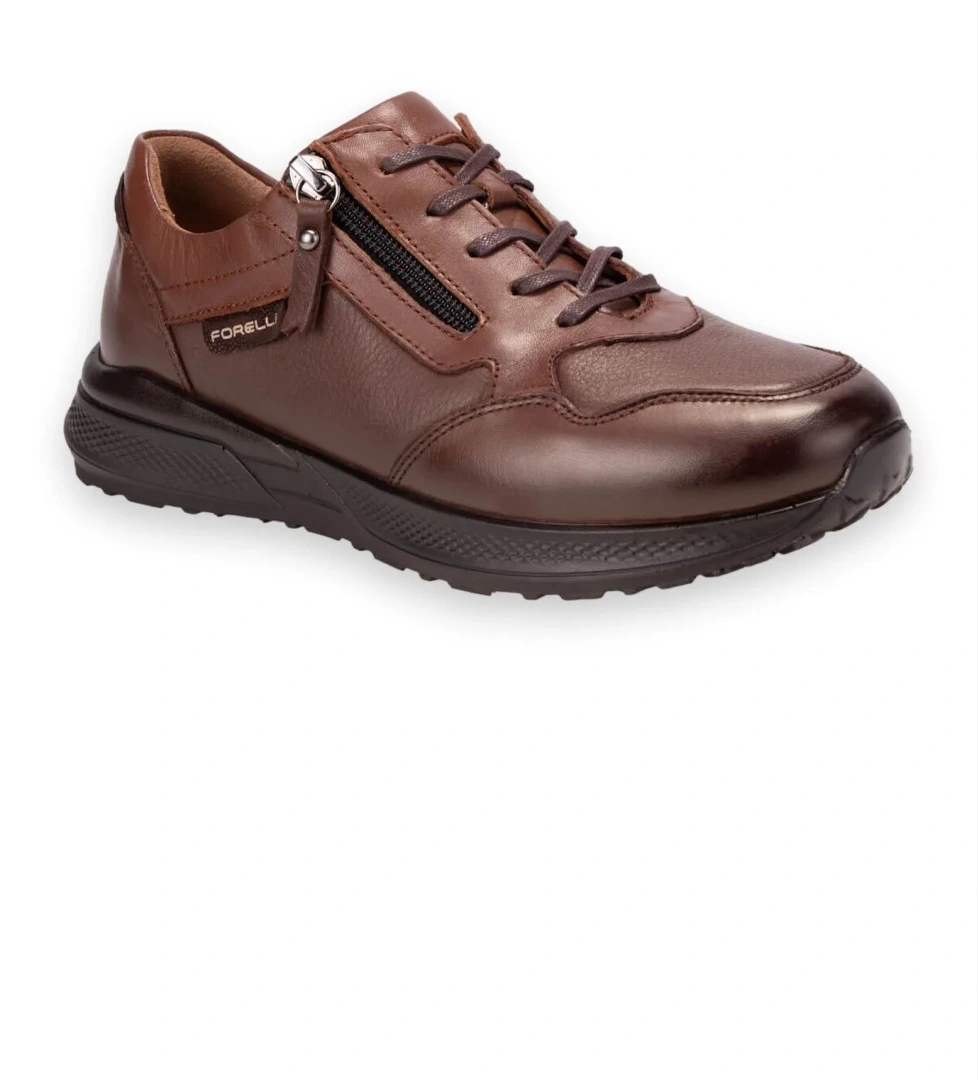 Forelli Ege-z 46708 Günlük Deri Taba Siyah Kadın Ayakkabı model görseli