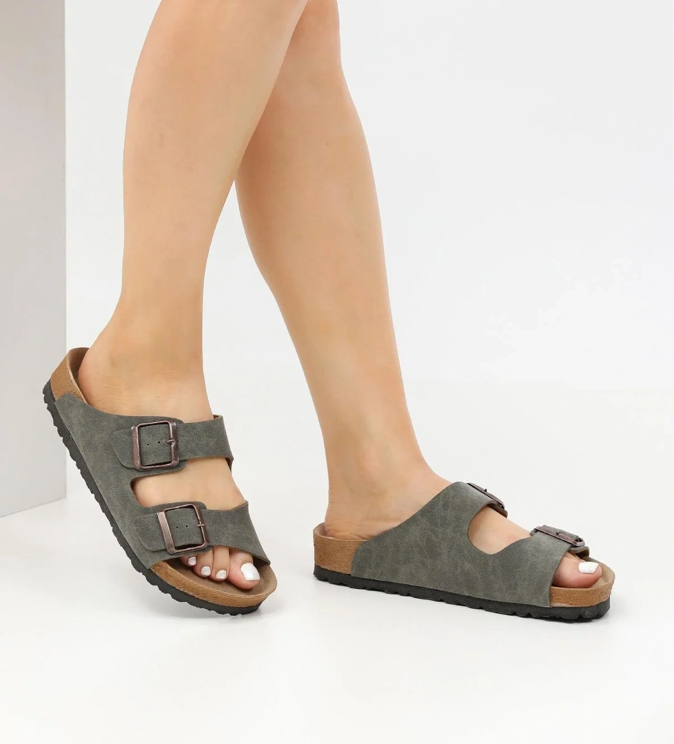 Yeni Sezon Kaliteli Ortopedik Terlik Çift Tokalı