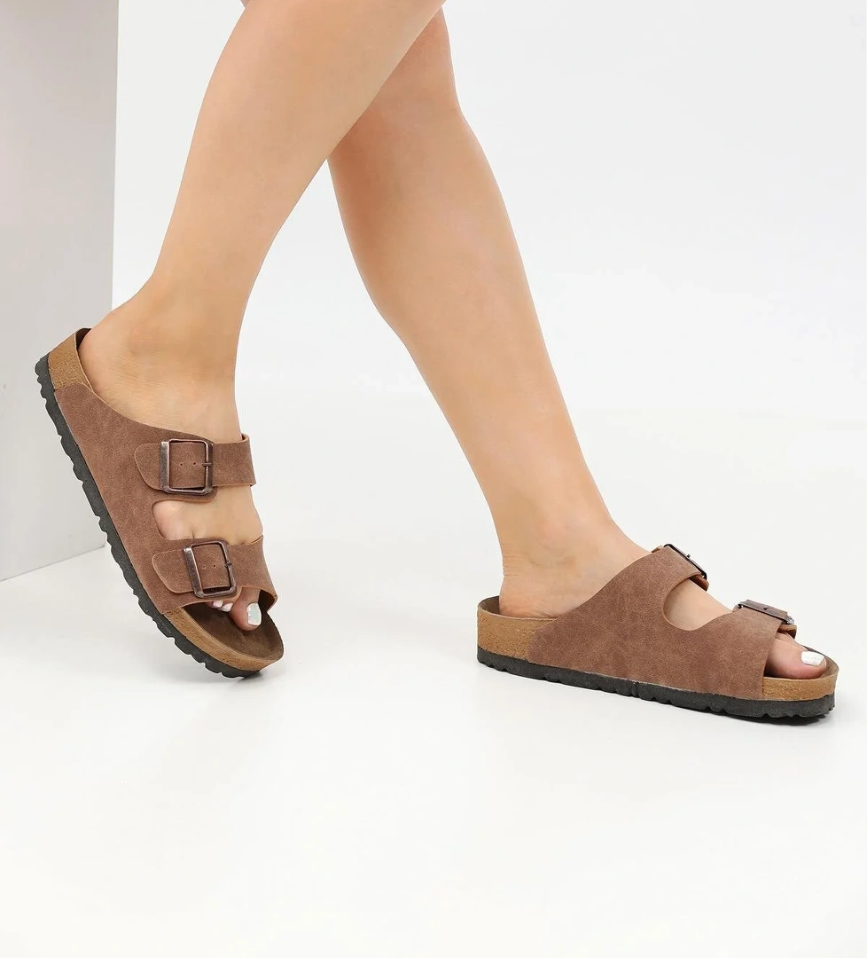 Yeni Sezon Kaliteli Ortopedik Terlik Çift Tokalı