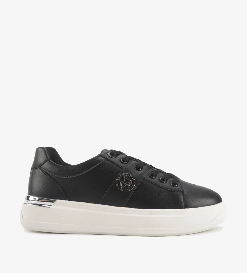 U.S. Polo Assn. ALSO 4PR Siyah Kadın Sneaker - Görsel 1