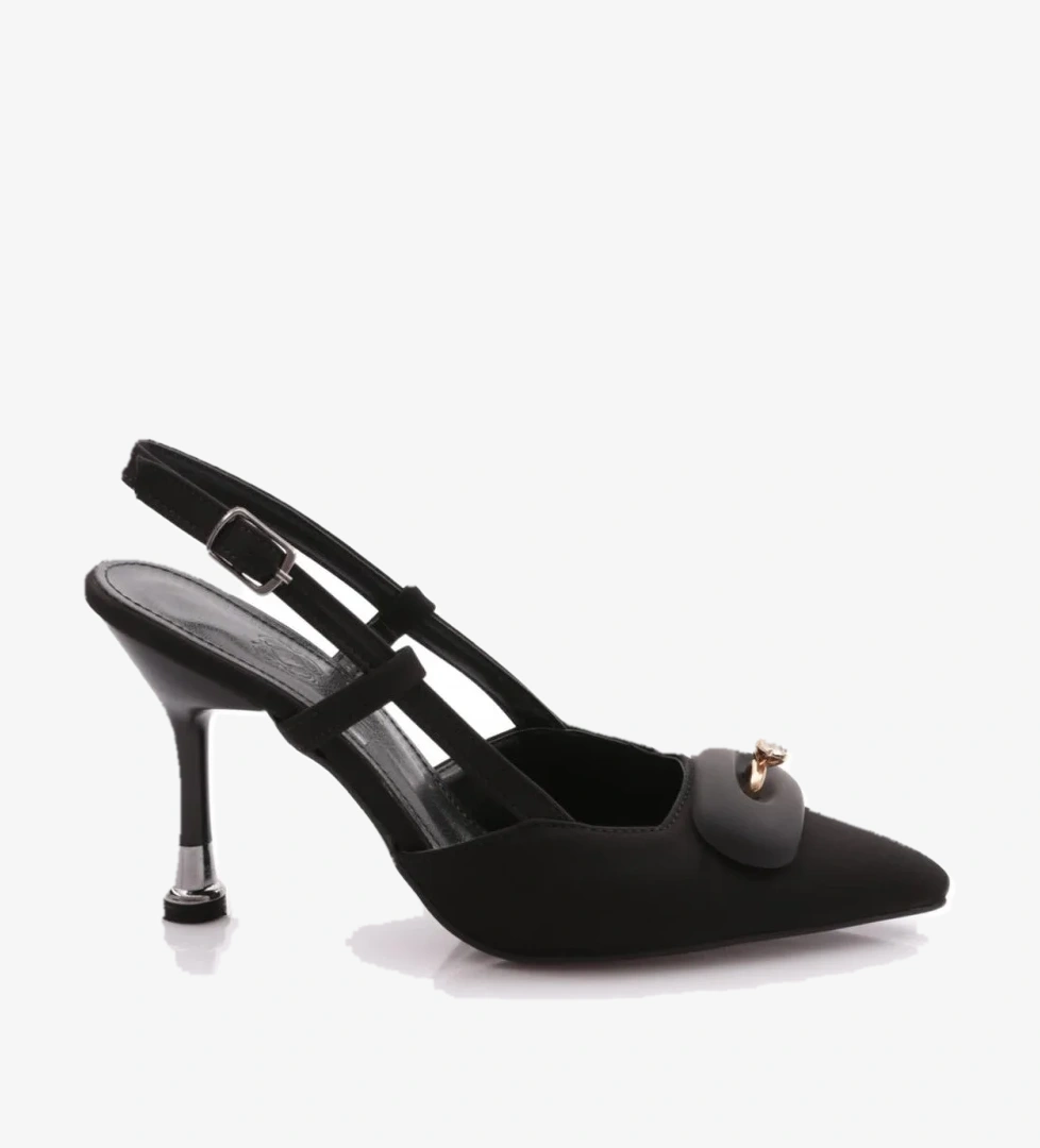 Dgn 515-1 Kadin Arkadan Bağlamali Topuklu Ayakkkabi model görseli