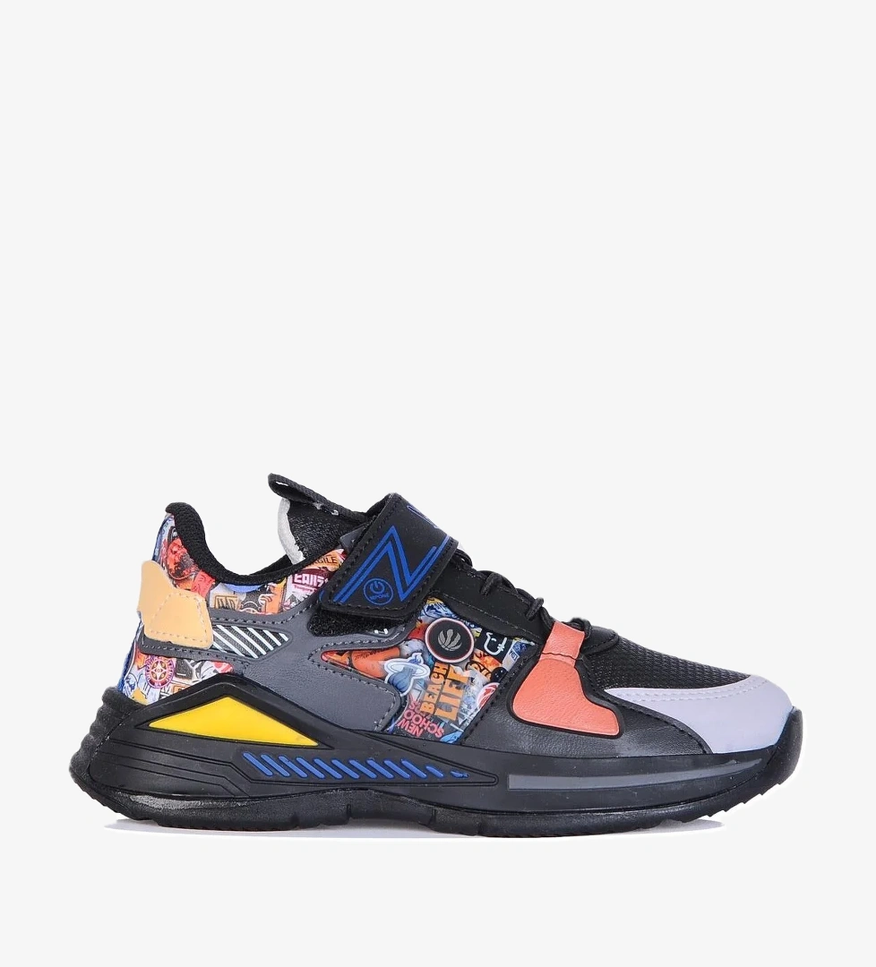 M.p Mp 242-3325Ft Siyah Erkek Çocuk Spor Ayakkabı model görseli