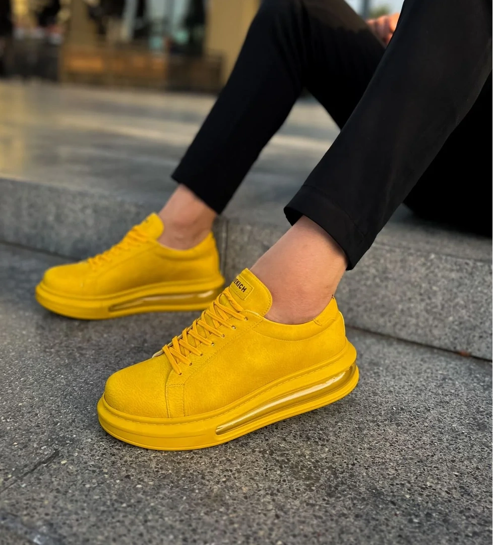 Chekich CH271 CRT Ariaso Erkek Ayakkabı SARI model görseli