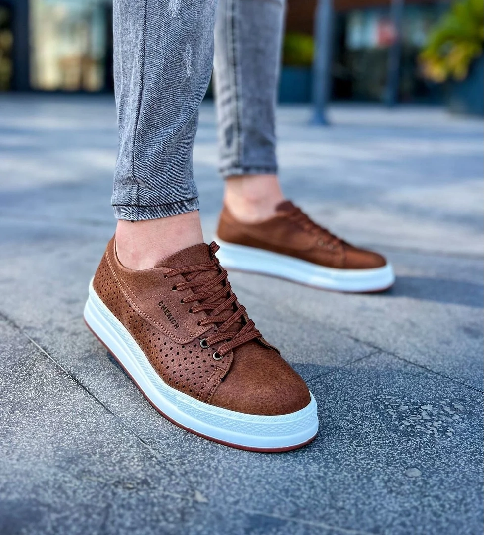 CH043 CBT Cowien Erkek Ayakkabi TABA