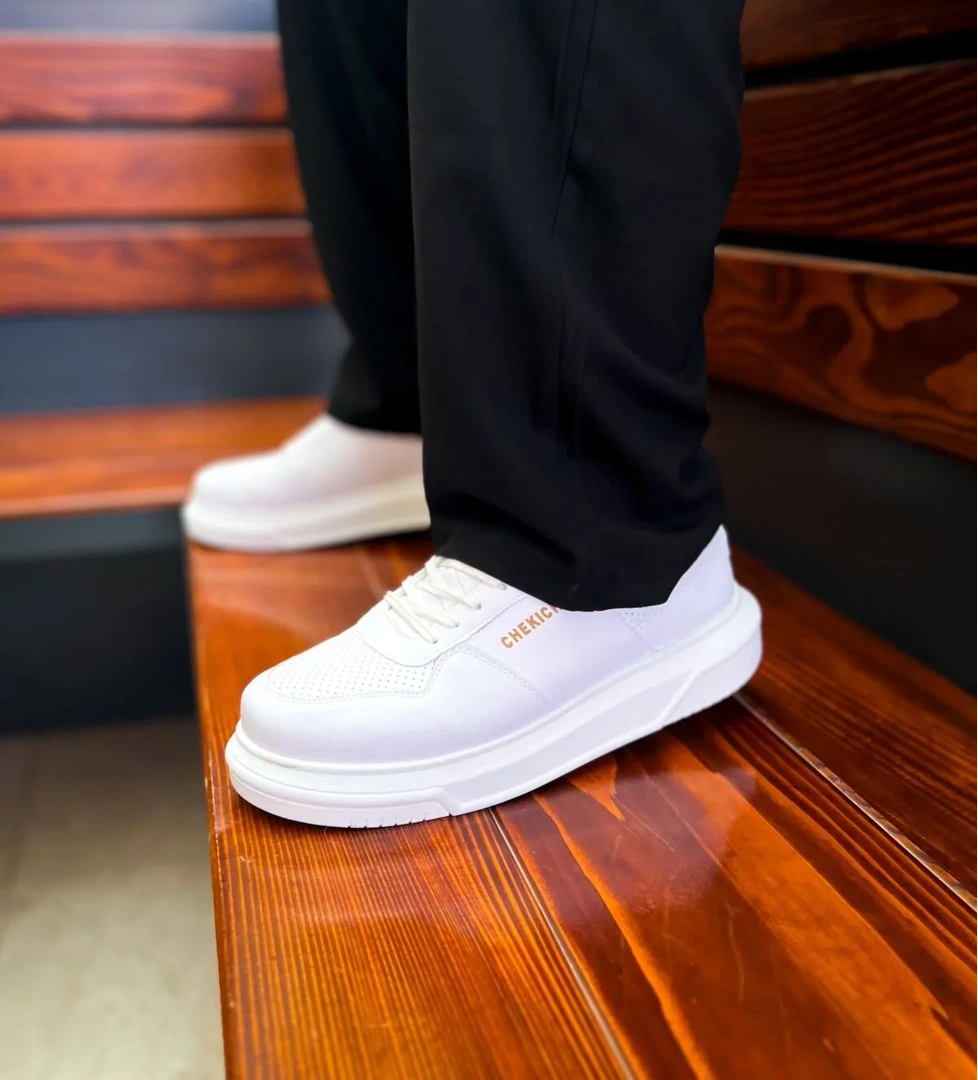 CH075 CBT Signature Erkek Ayakkabı BEYAZ