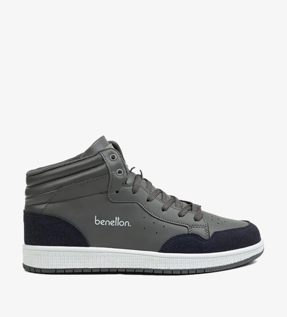 Benetton 30868 Unisex 4K Günlük Sneaker Hı Ayakkabı Füme