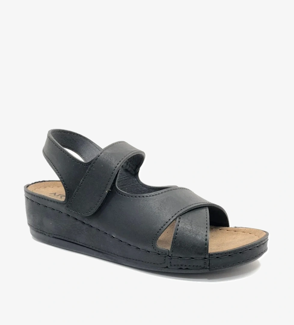 09-984 D.r Tavsiyeli Ortapedik Kadın Sandalet - Görsel 1