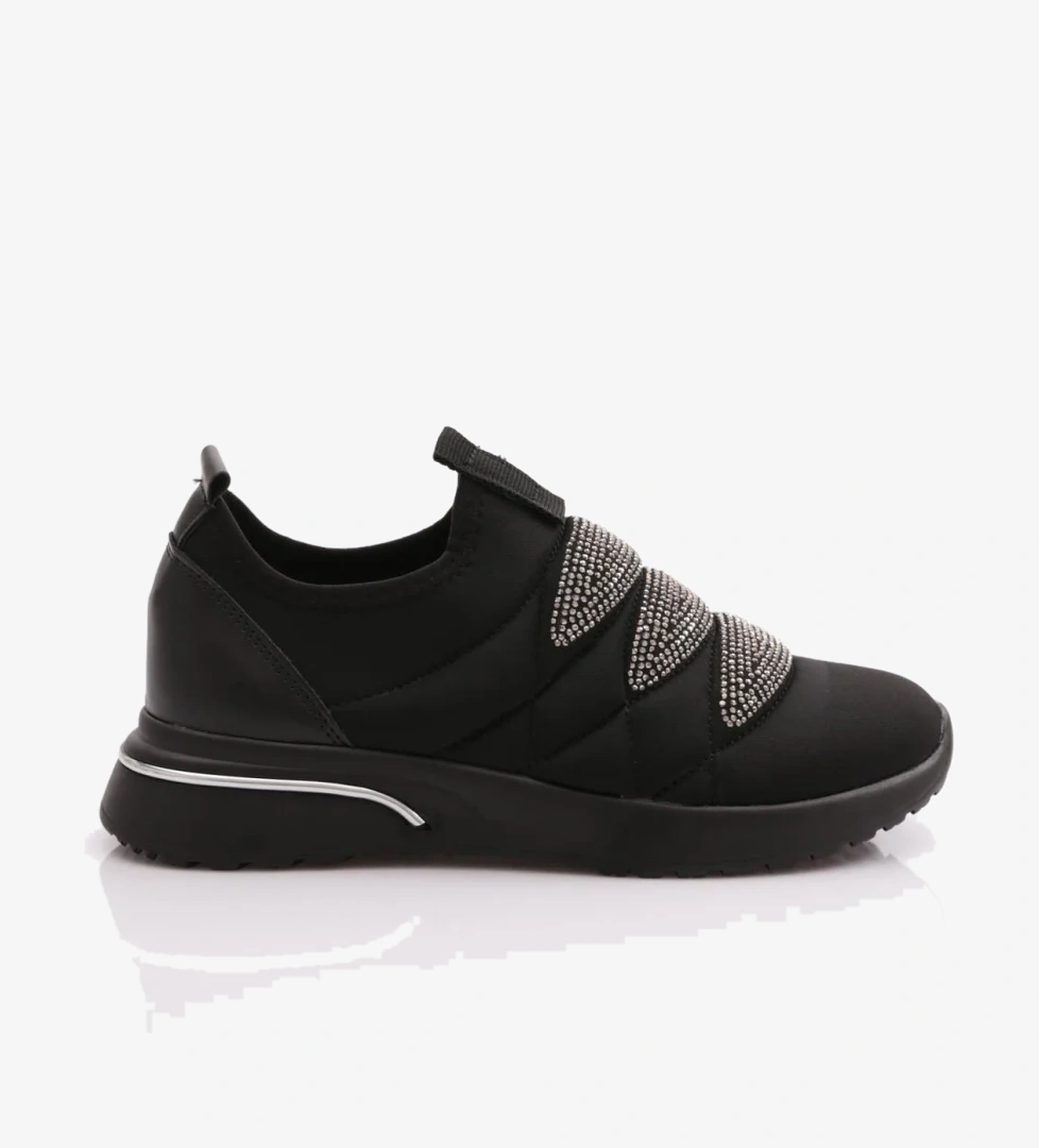 Dgn 222 Kadin Kalin Taban Baklava Desenli Sneaker Ayakkabi model görseli