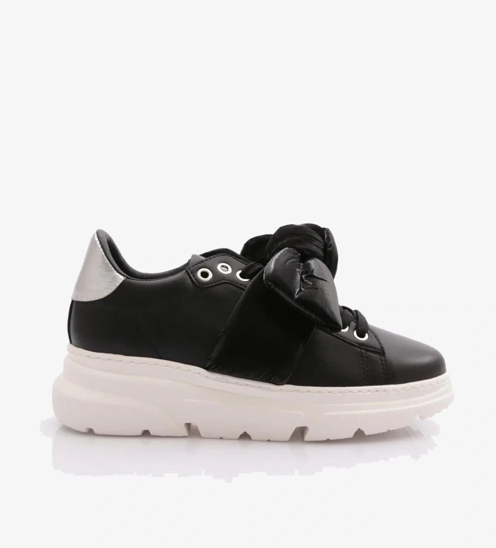 Es853 Kadin Kalin Taban Fiyonklu Sneakers Ayakkabi