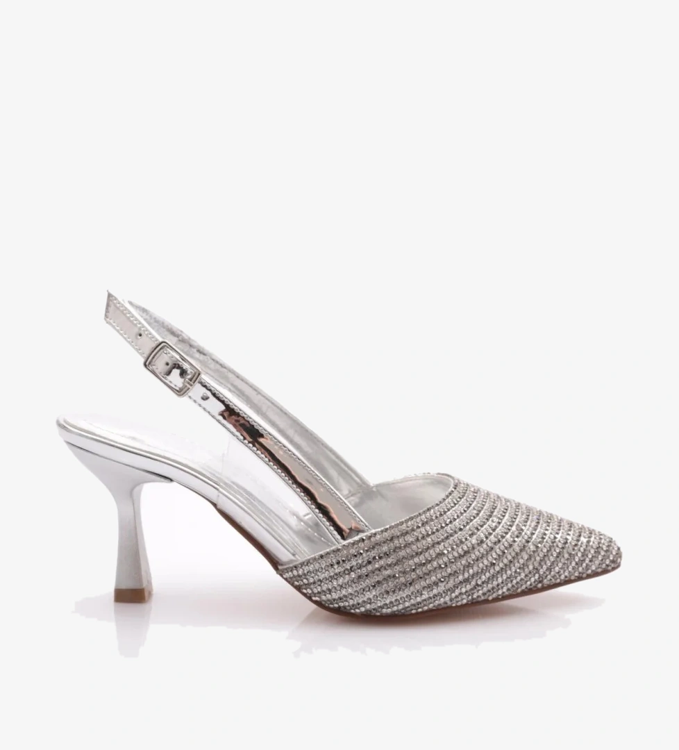 K961 Kadin Önü Kapali Abiye Ayakkabi